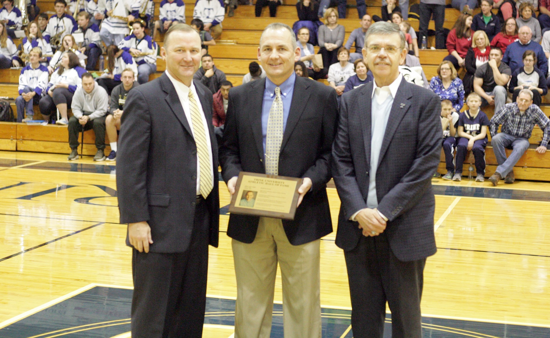 Collins Inducted Into Athletic Hall of Fame