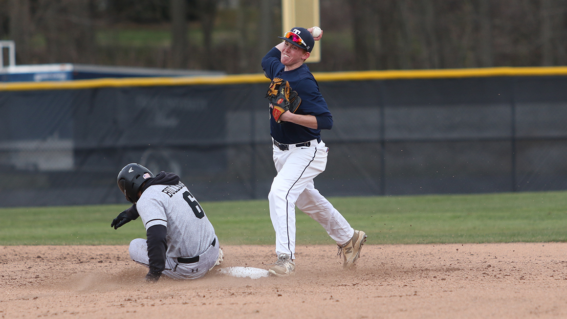 Baseball Rewrites the Recordbook in 22-14 Victory Against Adrian