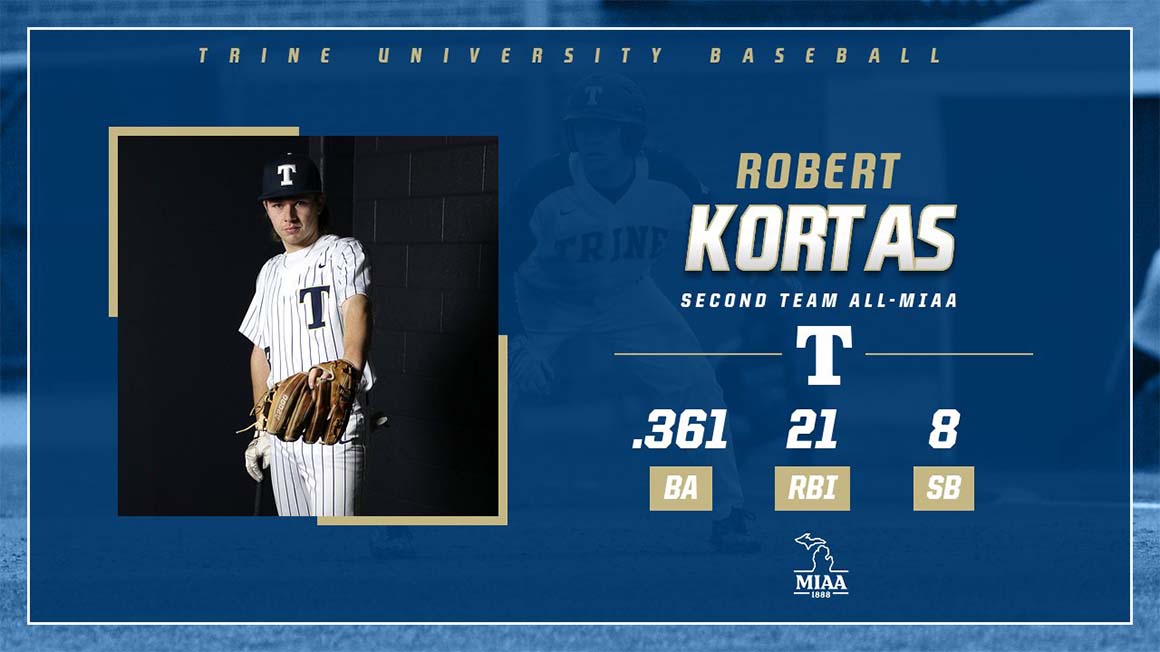 Robert Kortas Receives Second Team All-MIAA Honors