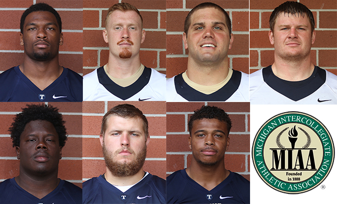 Seven Thunder Football Players Recognized by MIAA