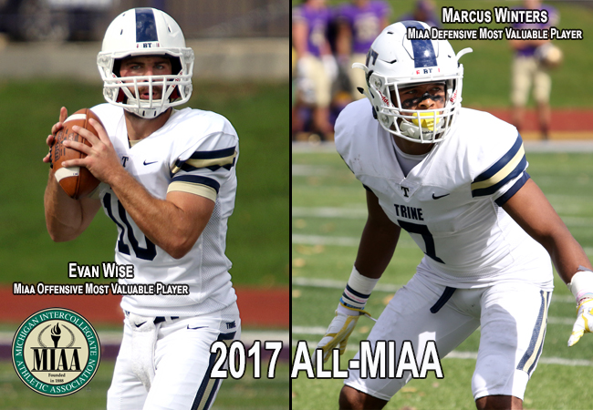 Wyse, Marcus Winters Highlight All-MIAA Football Selections
