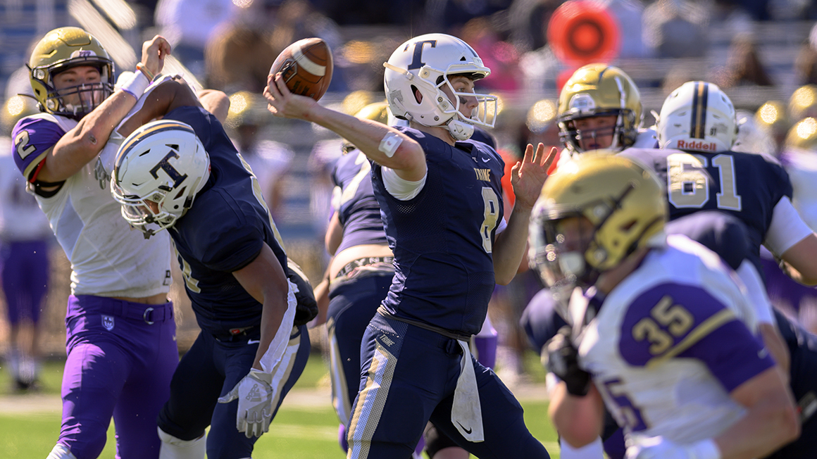 Football Ends Season with Win Against Olivet