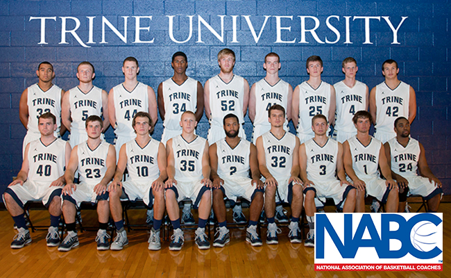 Men's Basketball Team Recognized for Academic Excellence