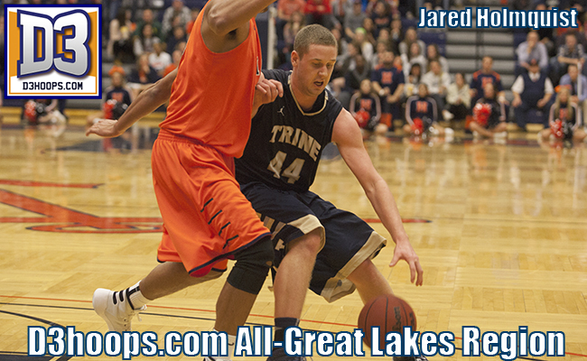 Holmquist named to D3Hoops.com All-Region Team