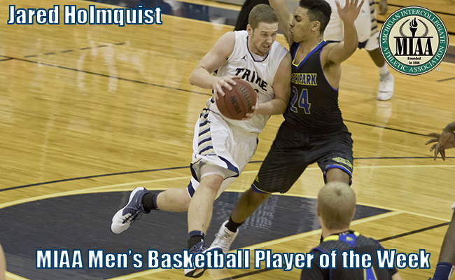 Holmquist named MIAA Player of the Week