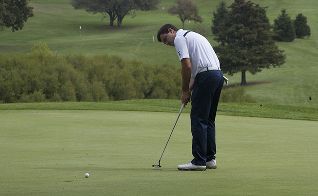 Men's Golf Places Third in Kalamazoo Invitational