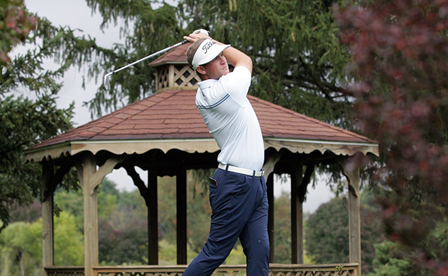 Men's Golf Remains in Third Place After Round Two of MIAA AQ