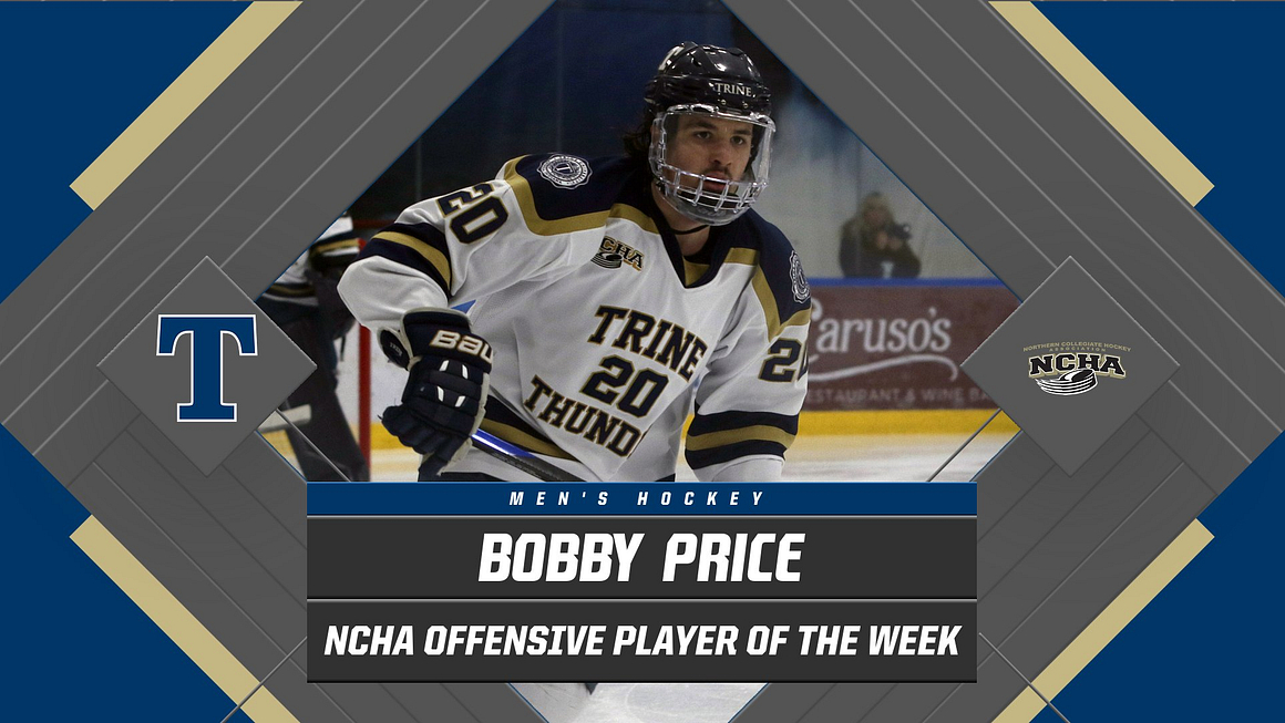Price Named NCHA Offensive Player of the Week