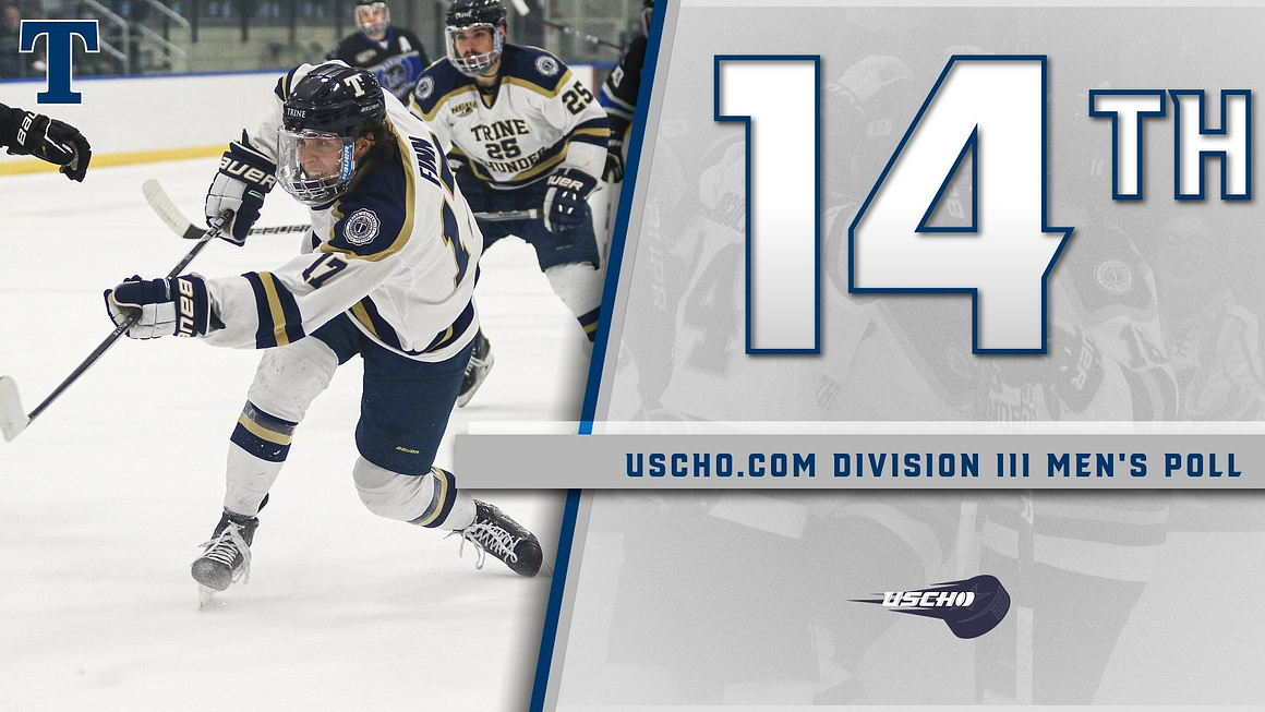 Men's Hockey Remains at 14th in Latest National Poll