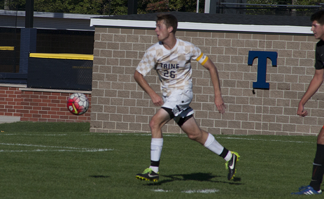 Trine Unable to Complete Comeback against Hornets