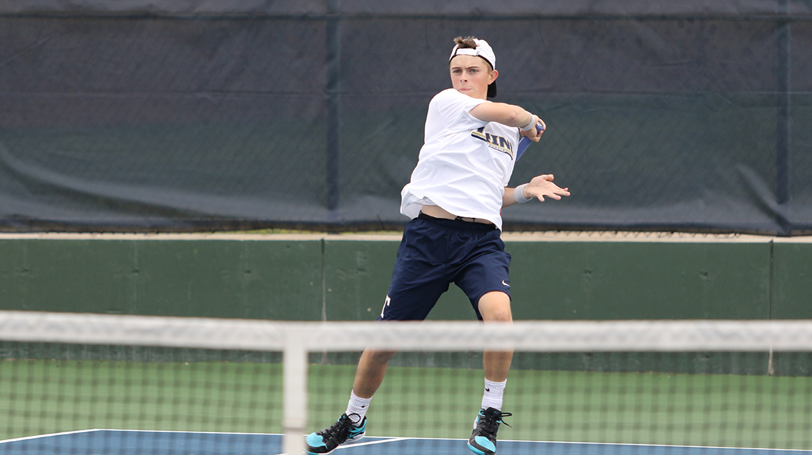 Men's Tennis Takes Tight Contest from Albion