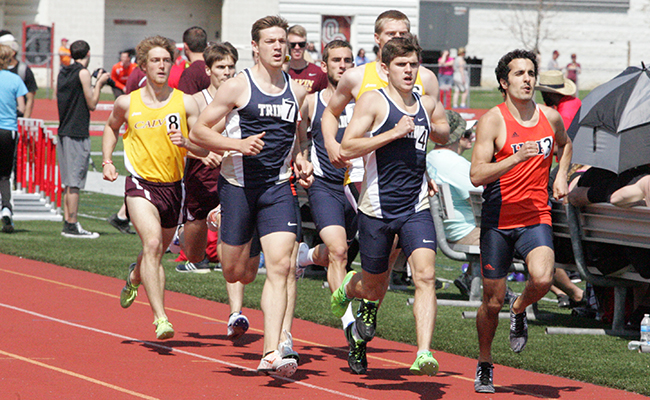 Men's Track and Field Takes Third at MIAA Field Day