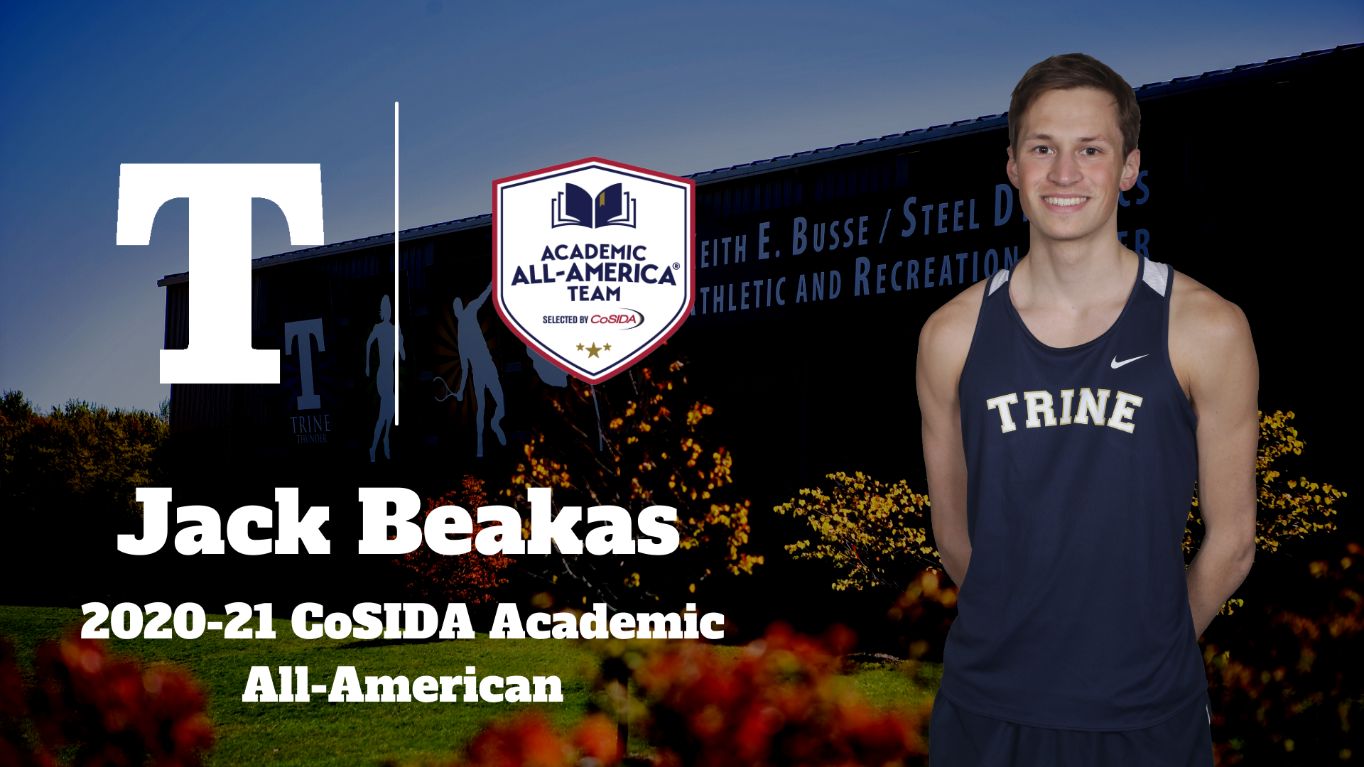 Beakas Named Academic All-American by CoSIDA