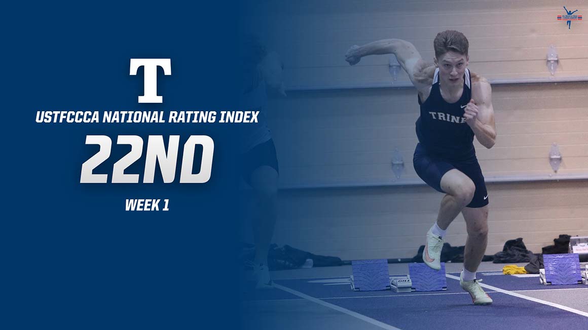 Men's Track and Field 22nd in USTFCCCA National Rating Index