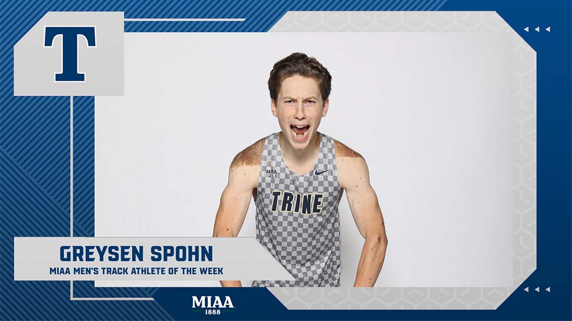Spohn Receives MIAA Athlete of the Week Award