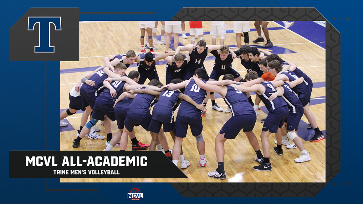 League-High 13 Named MCVL All-Academic from Trine Men's Volleyball