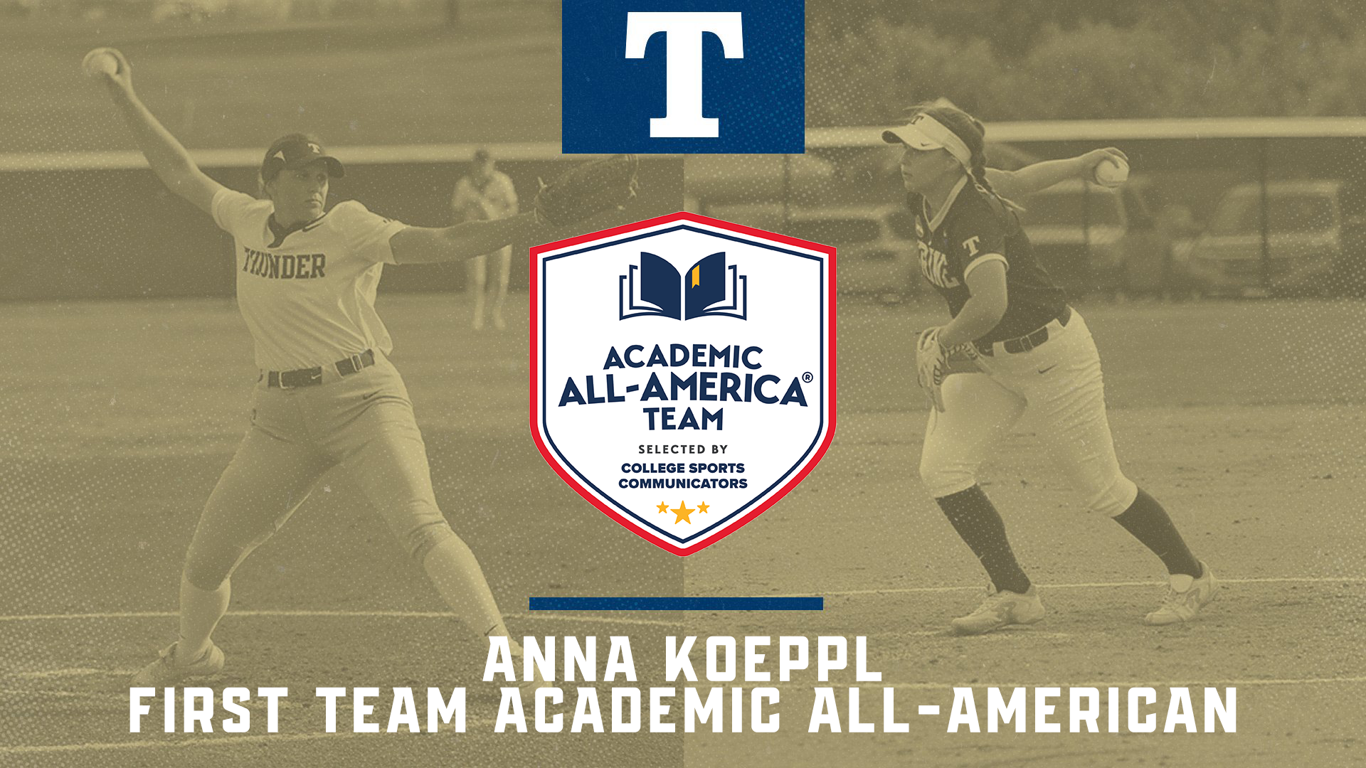 Anna Koeppl Honored as CSC Academic All-American