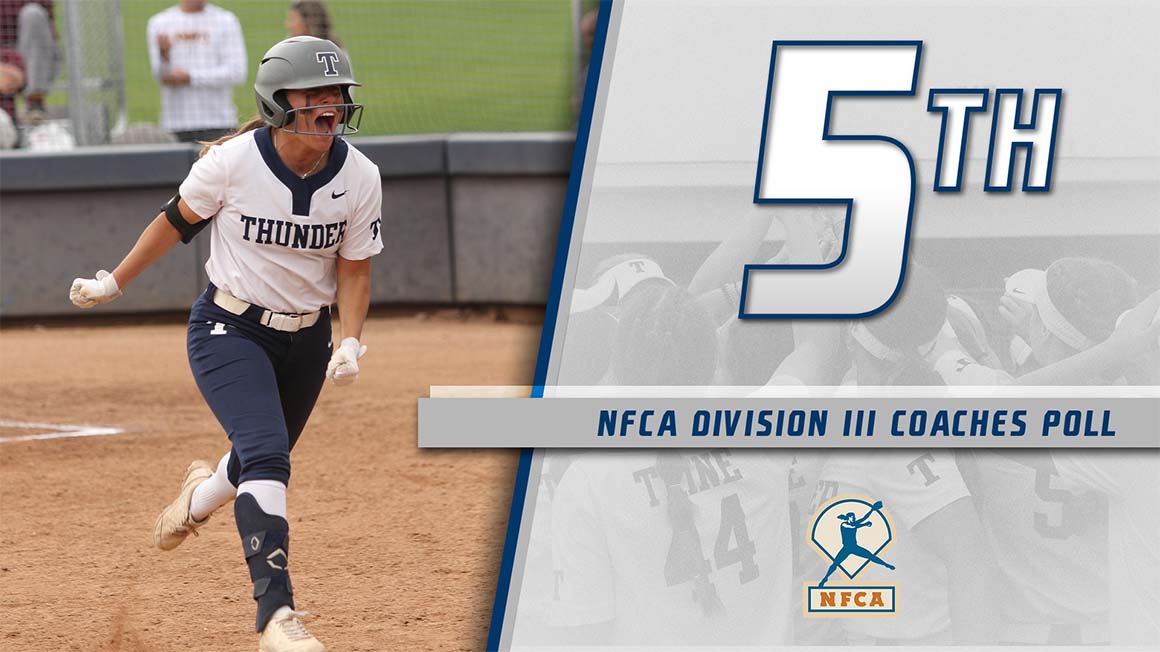 Trine Fifth in Final NFCA Top 25 Poll Prior to NCAA Tournament
