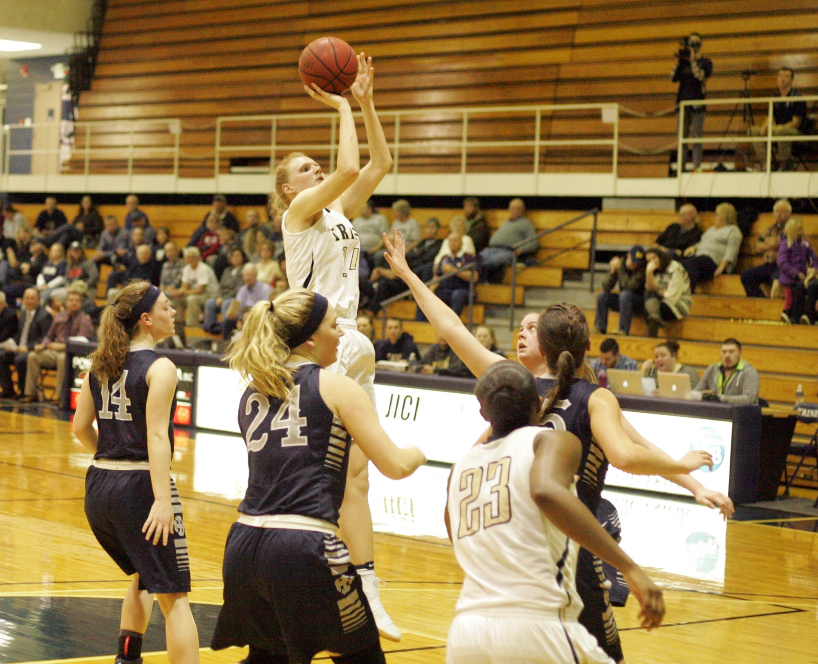 Haley Martin Scores Double-Double in Win Against UW-Stout