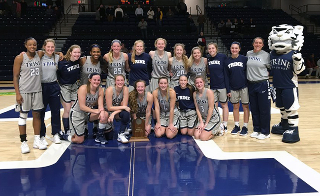 WBB Clinches Share of Regular-Season Title with Win Against St. Mary's