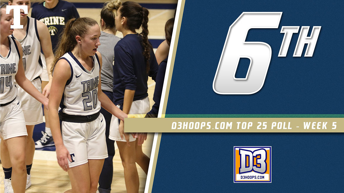 Trine Women's Basketball Moves Up in D3hoops.com Top 25