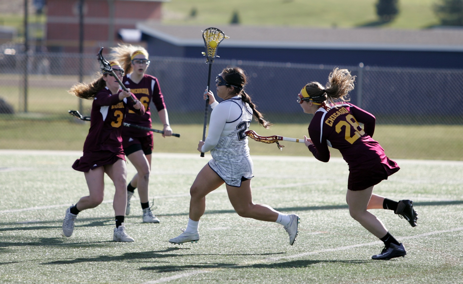 Gallego Scores Three Goals in Women’s Lacrosse Loss to Saint Mary’s