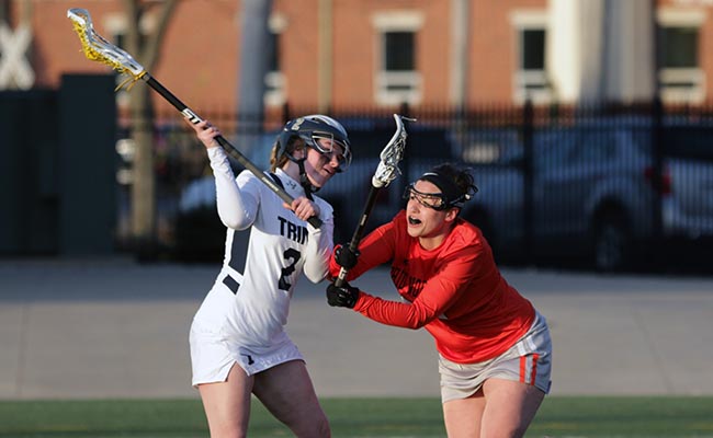Women's Lacrosse Scores Eight in Opening Contest