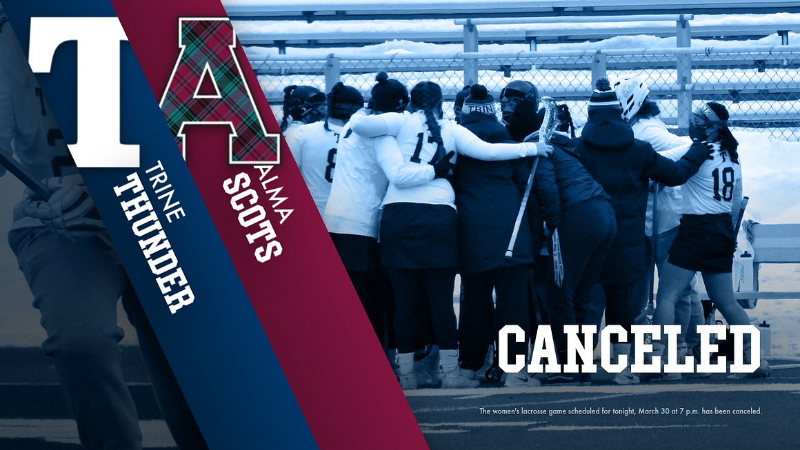 Women's Lacrosse Game Against Alma has Been Canceled