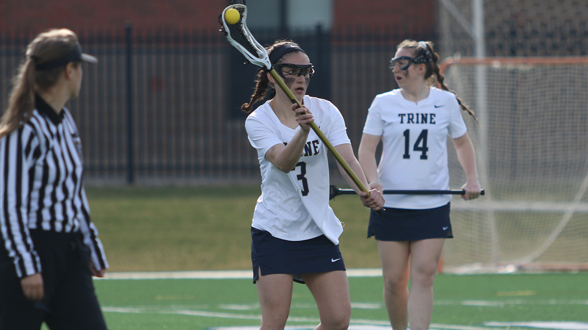 Trine Fights Albion to an 18-17 Overtime Loss