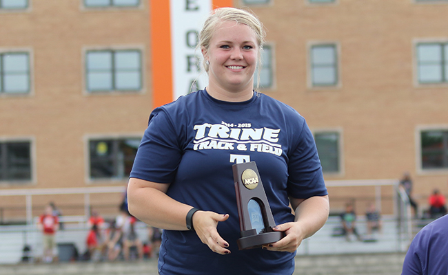 Eck Earns All-America Honors in Hammer Throw