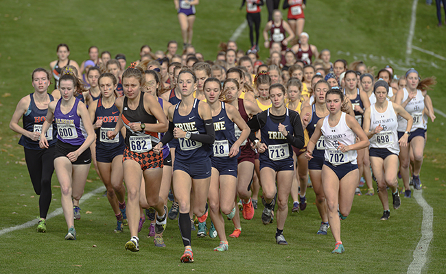 Trine Women Finish Best-Ever Second; Bultemeyer Is Individual Champ