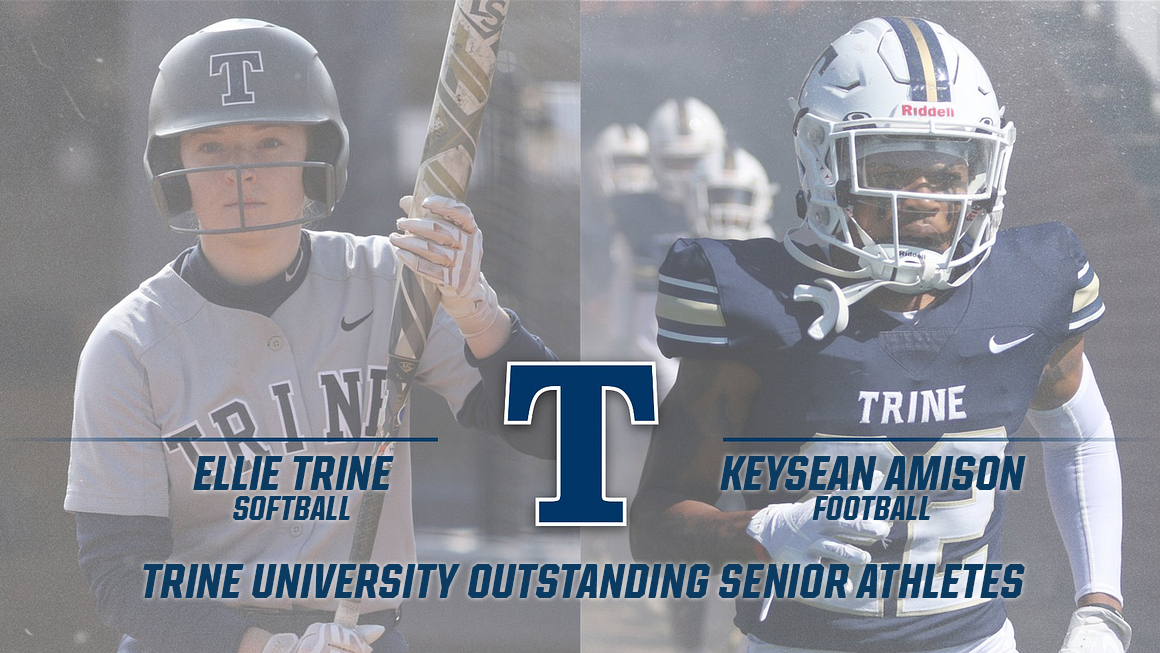 Amison and Trine Named Top Senior Student-Athletes