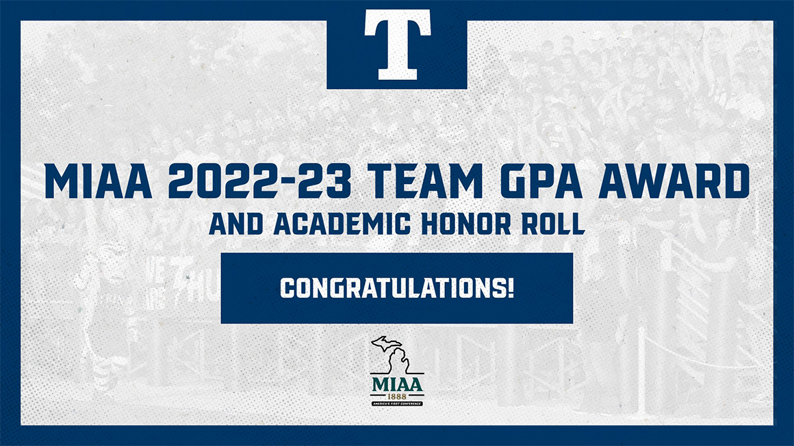 Trine Tops the Conference in MIAA Team GPA Award and Academic Honor Roll
