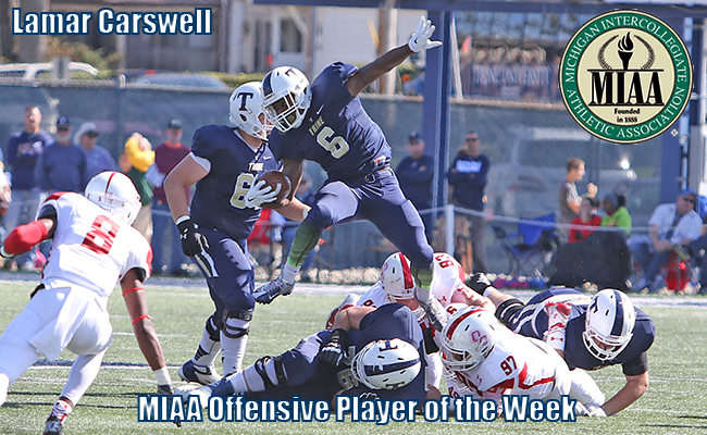Carswell Earns Offensive Player of the Week Honors