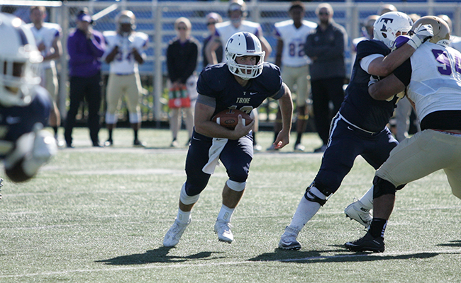 Trine Football Opens MIAA Play with Win over Albion