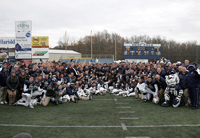 Trine Football Picked as Conference Favorites in Preseason Coaches Poll