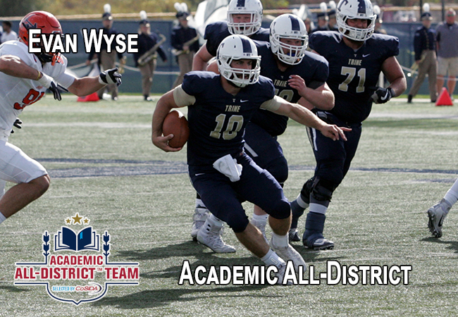 Wyse Named CoSIDA Academic All-District