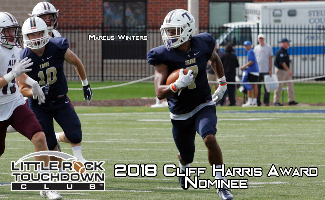 Marcus Winters Nominated for Cliff Harris Award