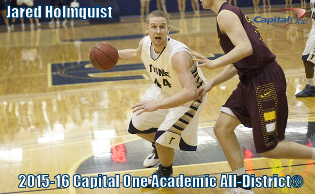 Holmquist named Capital One Academic All-District