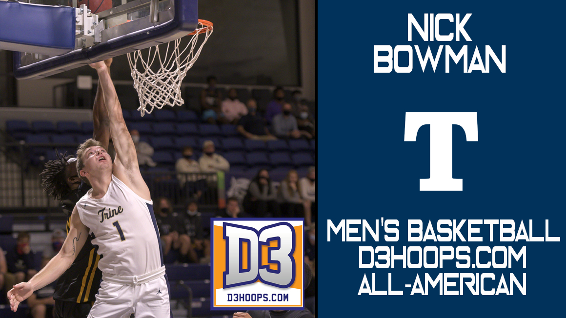 Bowman Named All-American by D3hoops.com