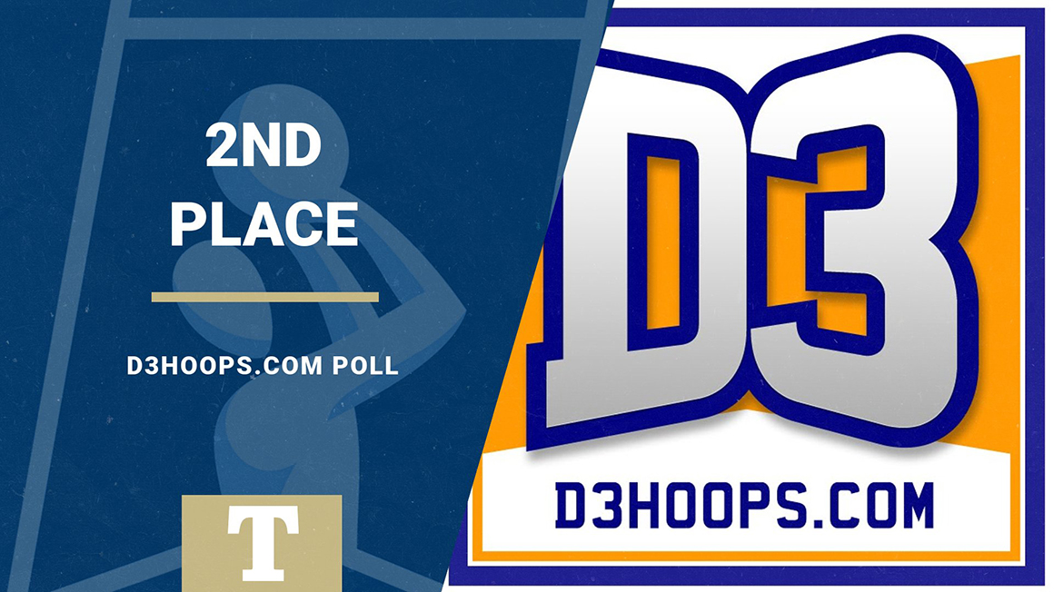 Men's Basketball Ranked Second in Latest D3hoops.com Poll