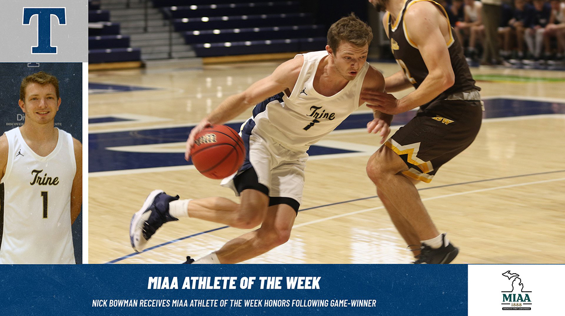 Nick Bowman Receives MIAA Athlete of the Week Honors Following Game-Winner