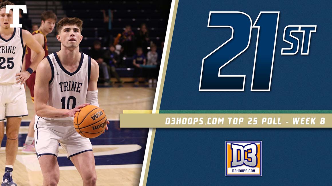 Thunder 21st in D3hoops.com Top 25