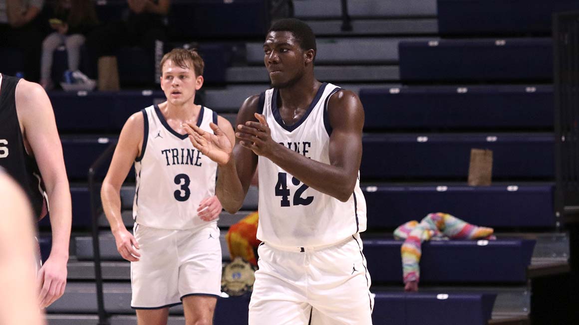 Trine Takes Care of Business at Hope 56-43