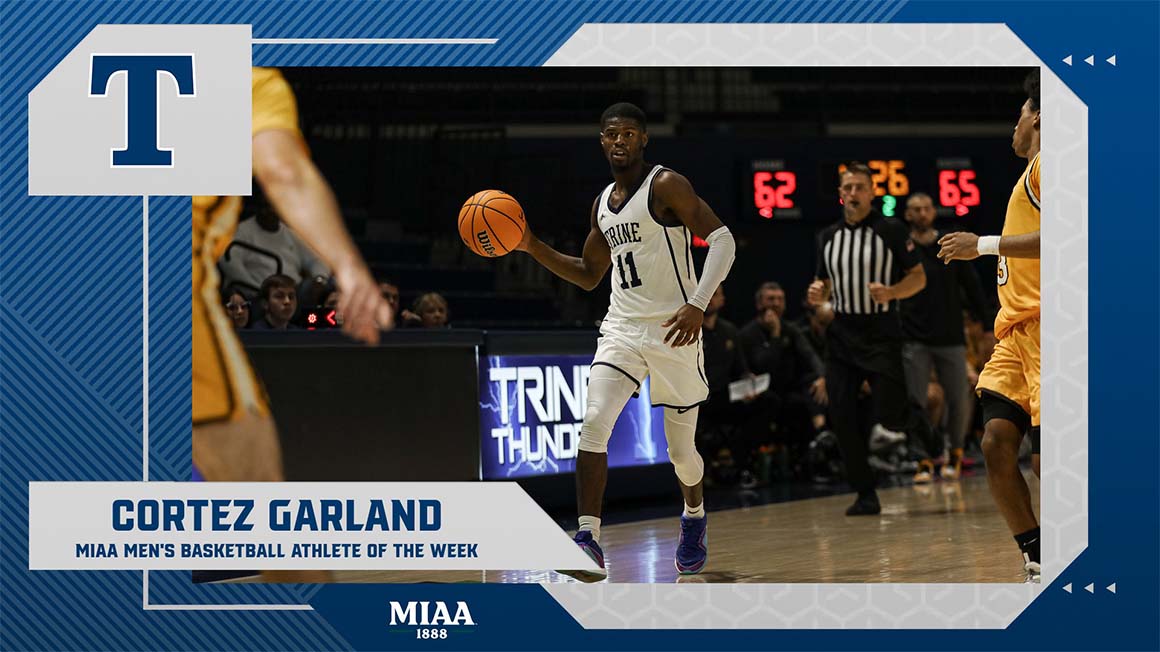 Cortez Garland Named MIAA Athlete of the Week
