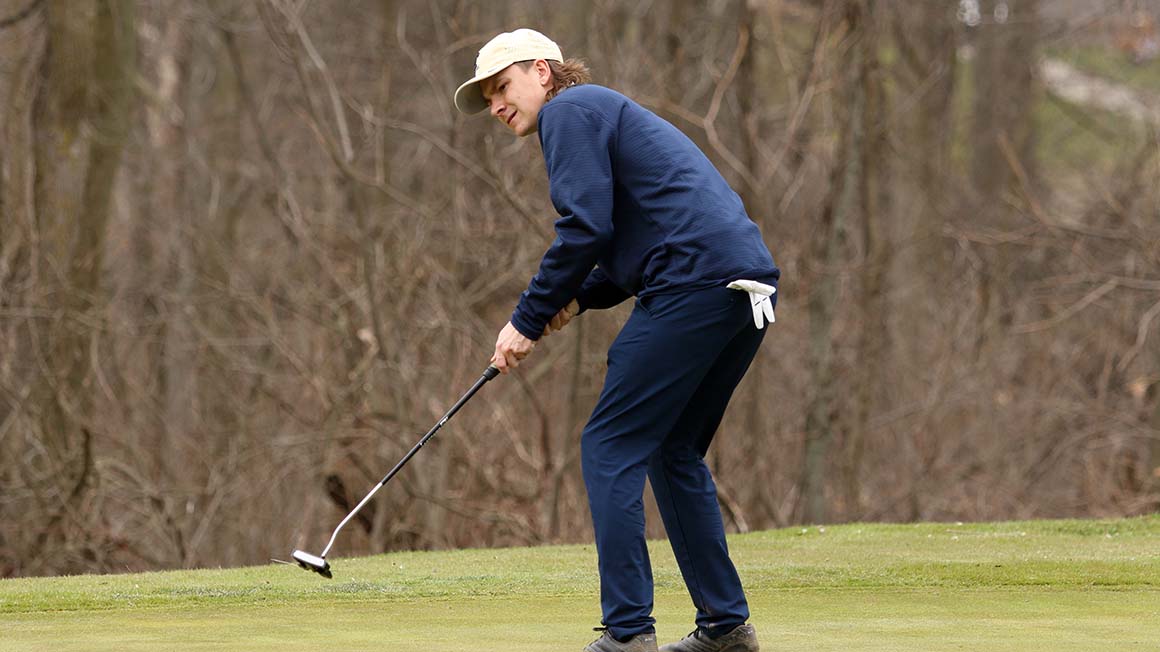 Trine Third After Round One of the MIAA Automatic Qualifier