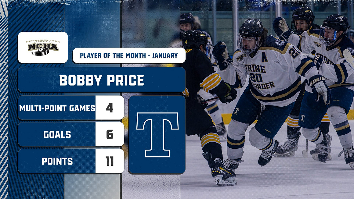 Price Named NCHA Player of the Month