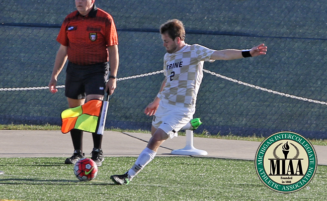 Lang named MIAA Men's Soccer Player of the Week