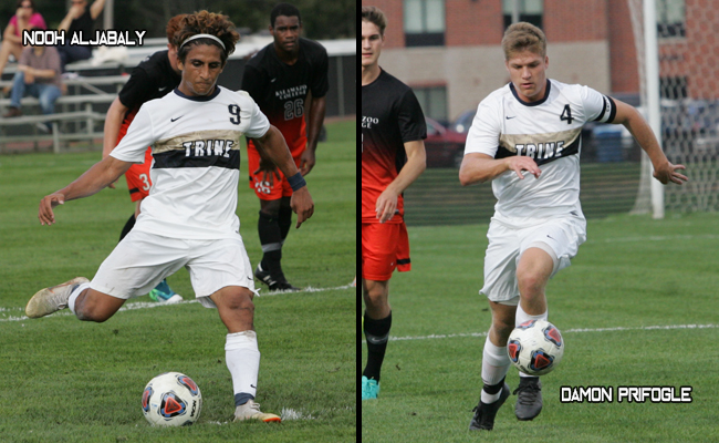 Aljabaly Highlights Men's Soccer All-MIAA Selections For Trine