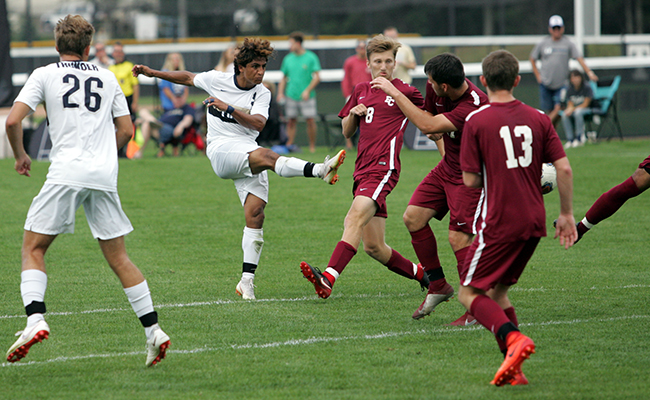 Two Late Goals Give Thunder Win Against Earlham